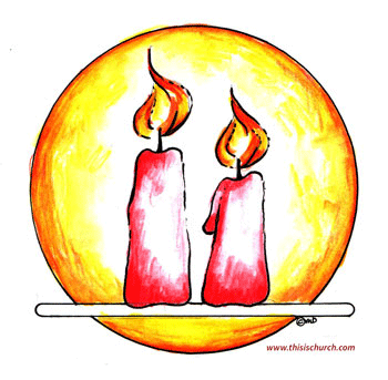 Advent candle 2