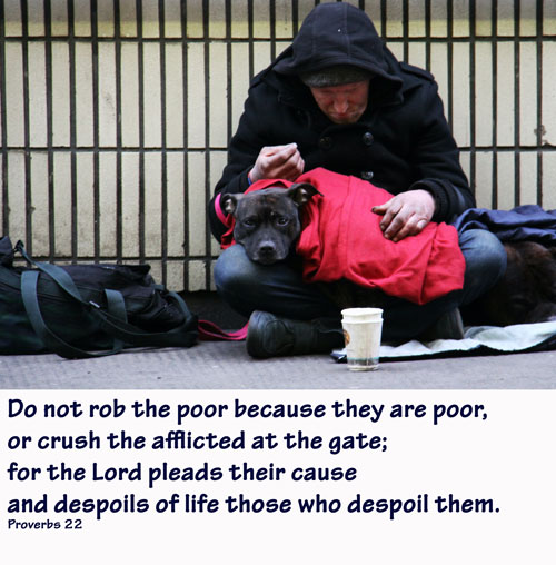 help the poor