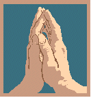 picture of hands clasped in prayer